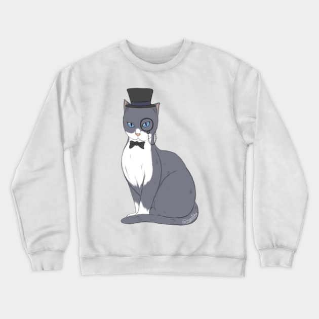 Sir Cat Crewneck Sweatshirt by nvgotoha